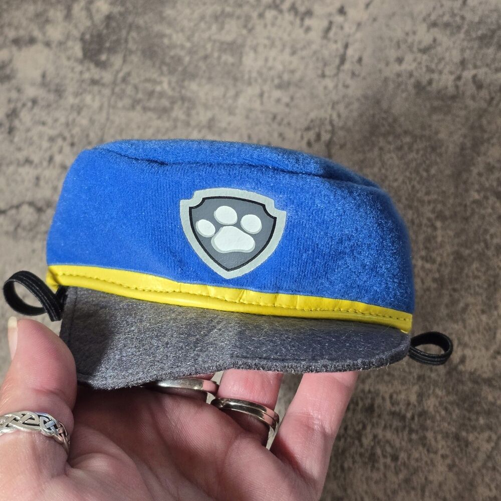 Build A Bear BABW Paw Patrol Chase Police Hat Blue